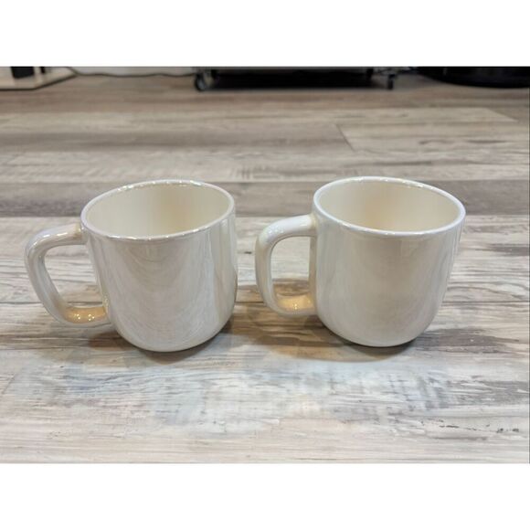 Target Bullseye White Iridescent Bunny Mug, Coffee Cup - Picture 2 of 7